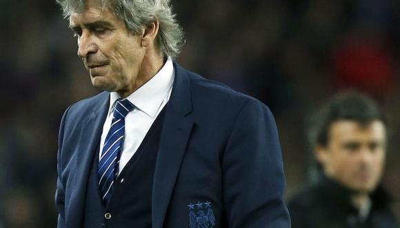Entrenador del Manchester City: "No lo siento como un fracaso"