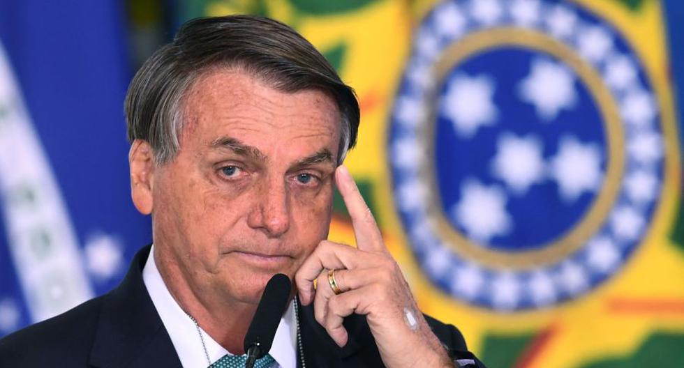 Imagen del presidente de Brasil, Jair Bolsonaro. (EVARISTO SA / AFP).