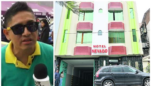 Gerald Oropeza fuga de hotel en el Callao