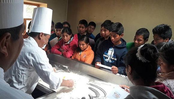 Brindan apoyo a niños del albergue Munaychay en Urubamba - Cusco 
