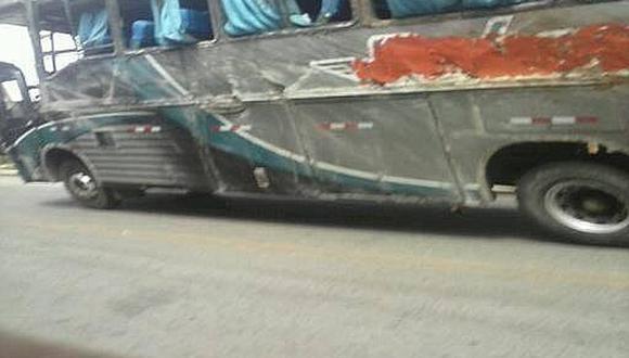 La Libertad: Ómnibus se despista y deja 19 heridos en Agallpampa 