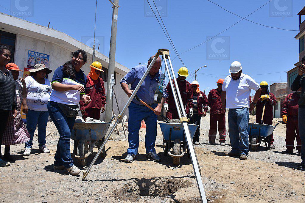 MPT construirá pistas y veredas en Asociación Villa Litoral - El Cacique