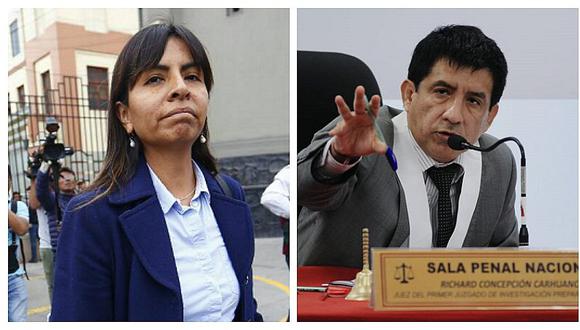 Caso Cócteles: Giuliana Loza reitera cuestionamientos contra juez Concepción Carhuancho