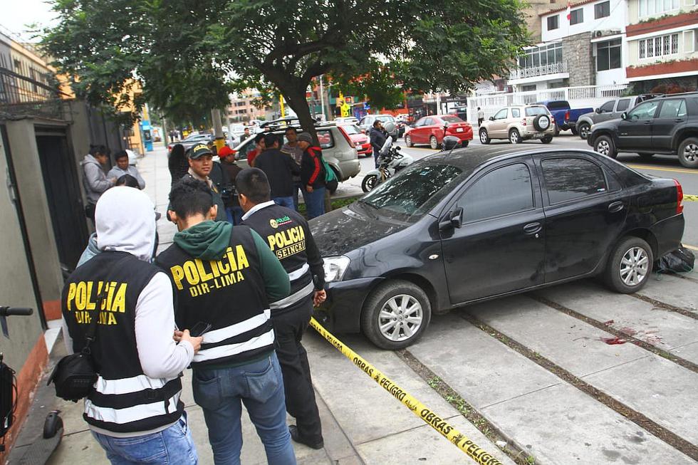 Miraflores: Golpean y balean a cambista para robarle S/70 mil (VIDEO)