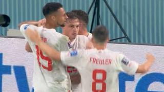 Gol de Suiza: Xherdan Shaqiri abrió el marcador ante Serrbia (VIDEO)
