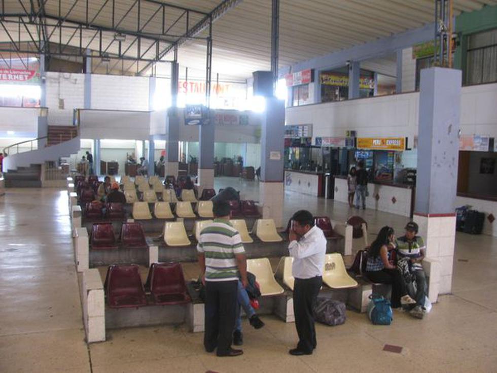 Así lució el terminal internacional esta mañana