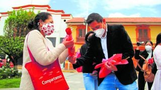 Con liturgia al aire libre celebran Día Internacional de la Mujer en Huancayo