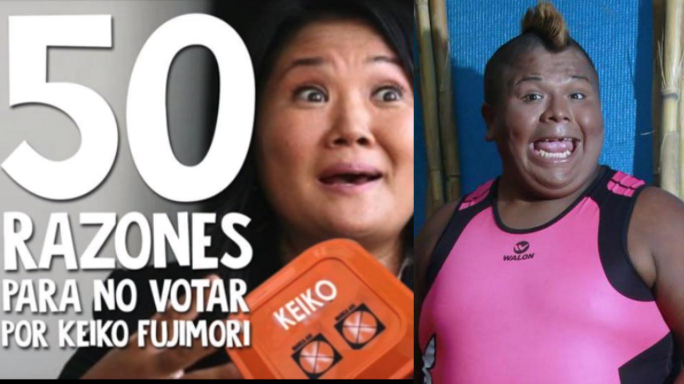 Curwen: "Mayimbu hubiera sido mejor congresista que Keiko Fujimori y otras 49 razones para no votarla"