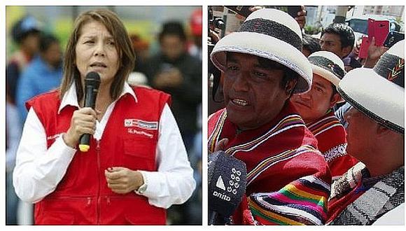 Ministra Paola Bustamante negó bloqueo de vía a mina Las Bambas