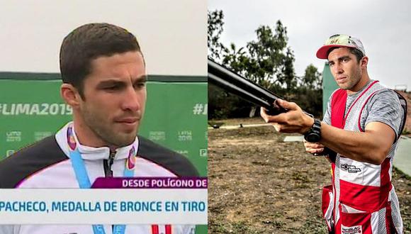 Nicolás Pacheco al ganar el bronce en Tiro Skeet: "Soñaba con que se cante el himno en el podio"