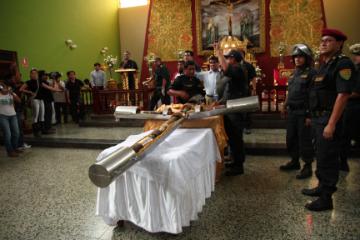 Extreman medidas de seguridad para la Cruz de Motupe