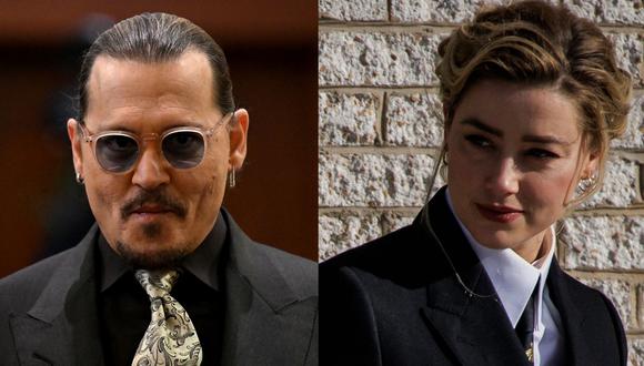 Johnny Depp y Amber Heard cara a cara en nuevo juicio, pero esta vez en Estados Unidos. (Foto: AFP)
