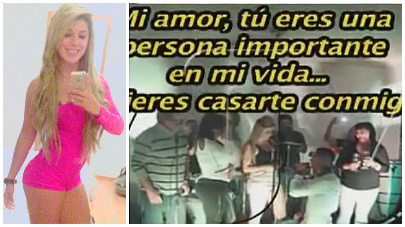 ​Así fue la pedida de mano de Yahaira Plasencia (VIDEO)