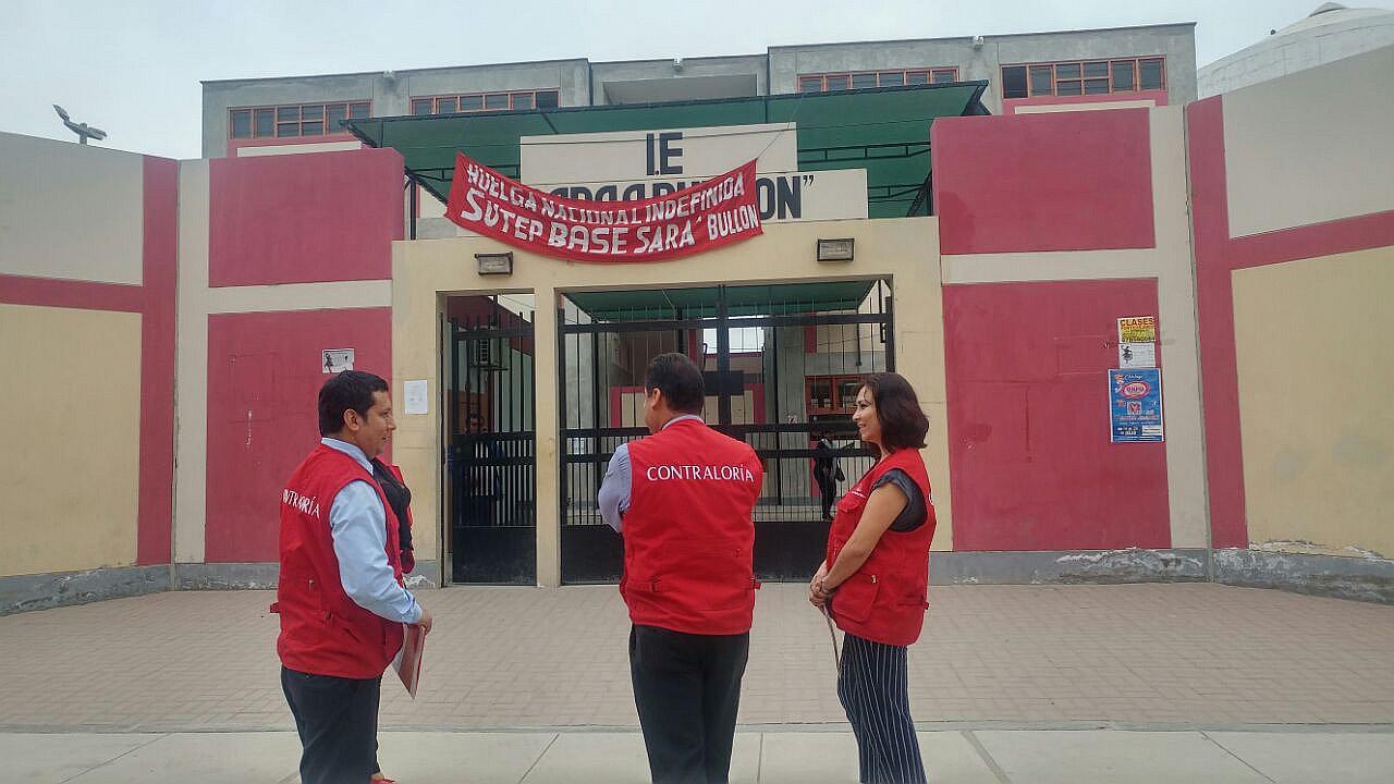 Lambayeque: Constatan que clases siguen suspendidas por huelga de maestros  (VIDEO)