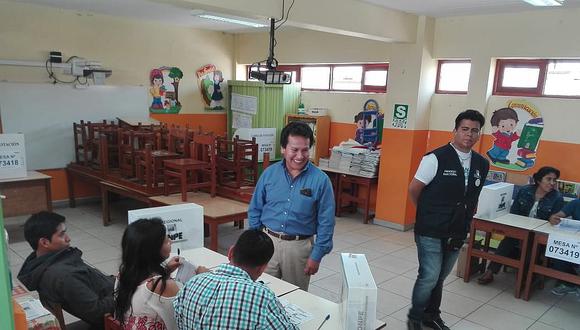 Gobernador encargado de Tacna demanda a la población realizar un voto digno