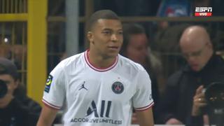 Gol de Kylian Mbappé y sella su doblete: puso el 3-1 del PSG vs. Estrasburgo (VIDEO)