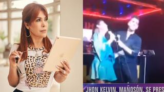 Magaly Medina criticó show subido de tono de John Kelvin: “El comportamiento de estos ‘galancitos’ deja mucho que desear”