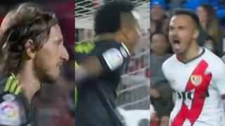 Real Madrid voltea con goles de Modric y Eder Militão para el 2-1, pero García empata el resultado a favor de Rayo Vallecano