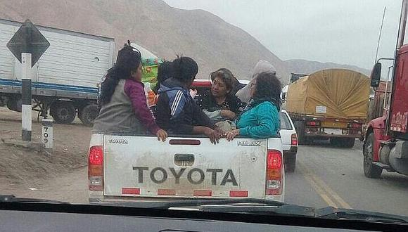 Sismo en Arequipa: Personas arriesgan sus vidas para viajar de Camaná a Atico