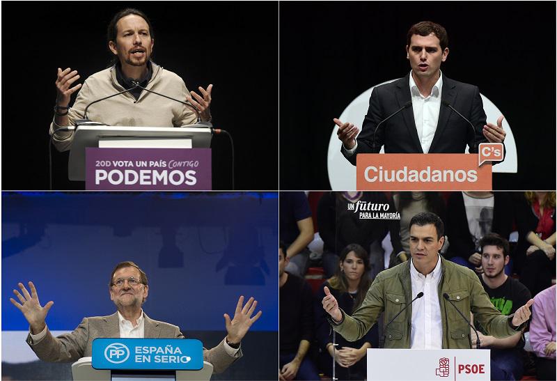 Elecciones en España: Así ha sido el voto de los candidatos 
