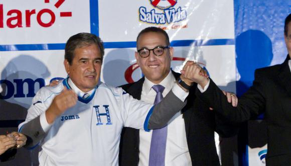 Jorge Luis Pinto se comprometió en llevar a Honduras al mundial de Rusia 2018