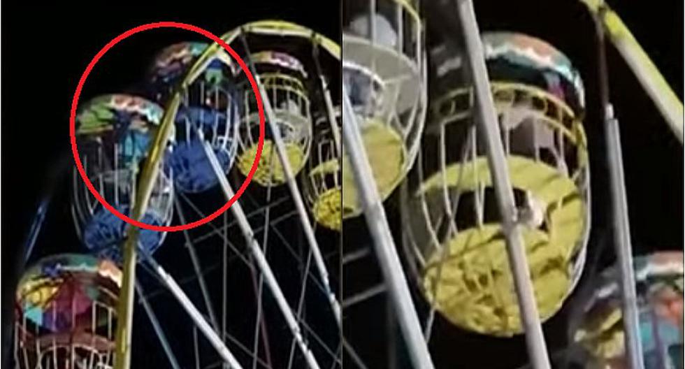 15 personas quedan atrapadas en un juego mecánico ...