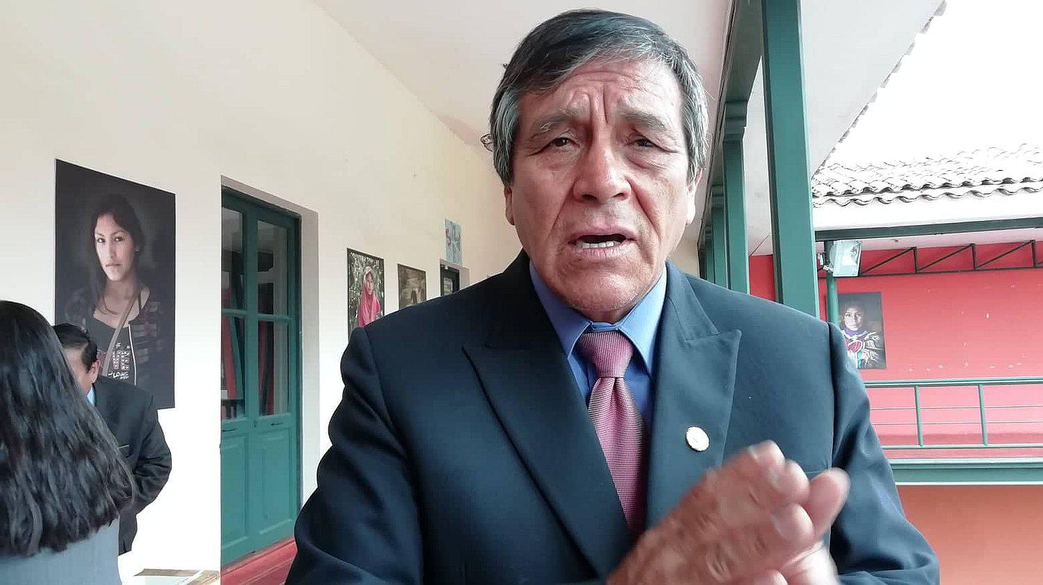 Rector Lurquín: "A mucha gente no les interesa la marcha institucional y esto atenta la gobernabilidad"
