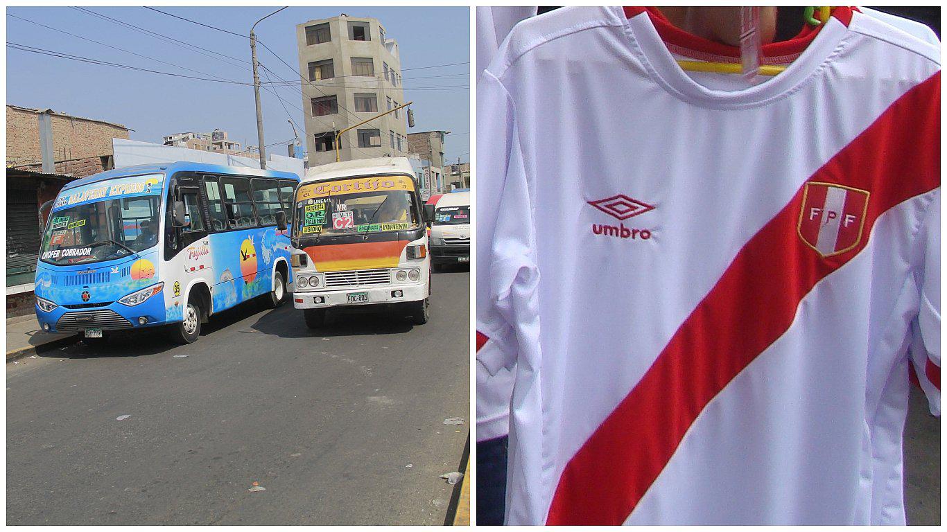 Decretan que transportistas deberán utilizar la camiseta de la Selección Peruana de Fútbol