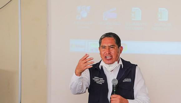 Gobernador Regional de Huánuco Juan Alvarado da positivo para coronavirus
