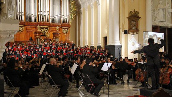 Niños del coro reciben clases de canto, además interpretan canciones en ingles, alemán y latín (Foto: Difusión)