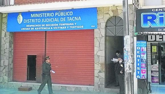 Tacna: amenazan a fiscal antidrogas por encarcelar a narcotraficantes