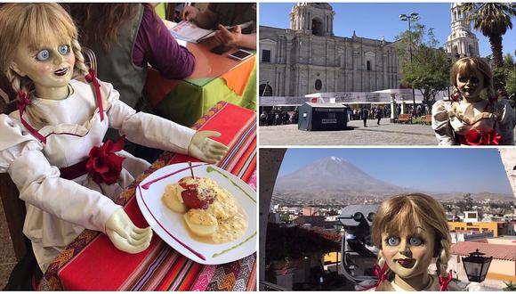 ​Annabelle está en Arequipa para acceder al selfie del terror