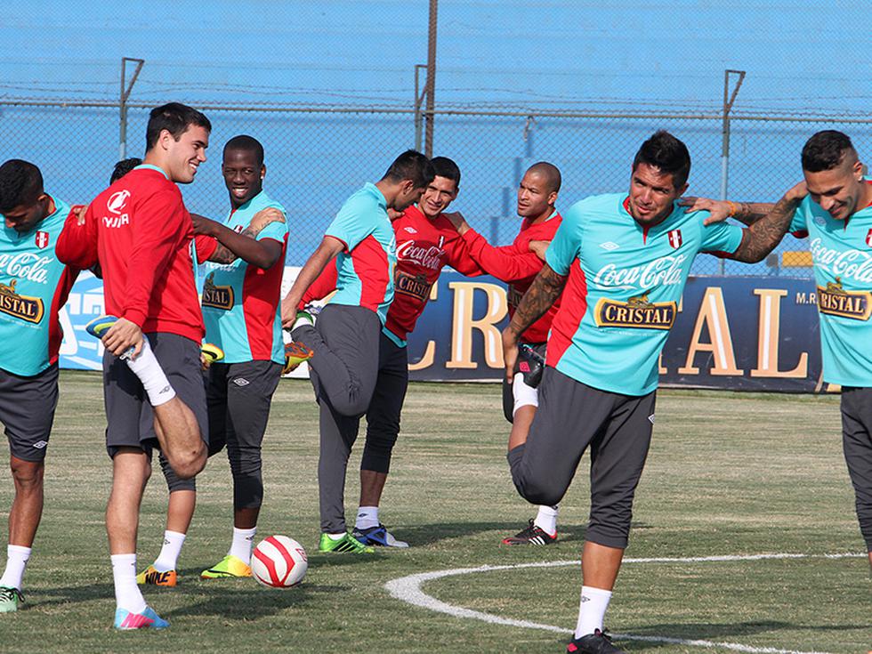 Mira el entrenamiento de la selección peruana en el estadio Alberto Gallardo