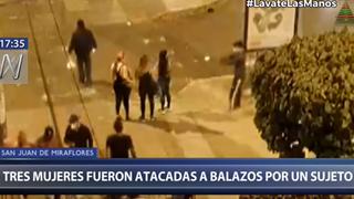 Sujeto ataca a balazos a tres mujeres reunidas en la vía pública en San Juan de Miraflores