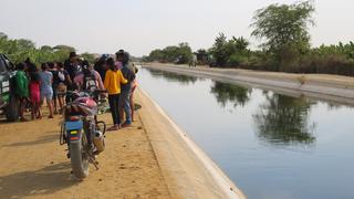 Sullana: Mujer es hallada sin vida tras caer en una mototaxi a canal de regadío