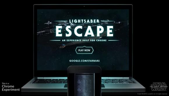 Star Wars: Google convierte tu celular en un sable de luz