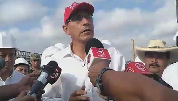 Presidente Vizcarra sobre prisión preventiva a policía: "Esperamos que sea revertida"