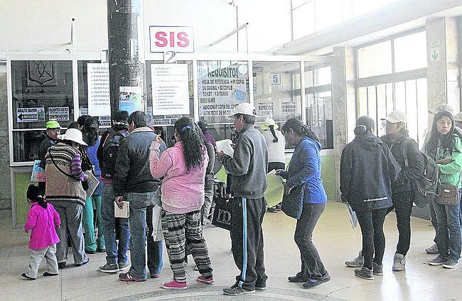 Arequipa: 50 mil personas están afiliadas al SIS sin ser pobres
