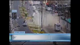 Mi Perú: Video muestra choque de camión contra unidades públicas que causó muerte de un menor