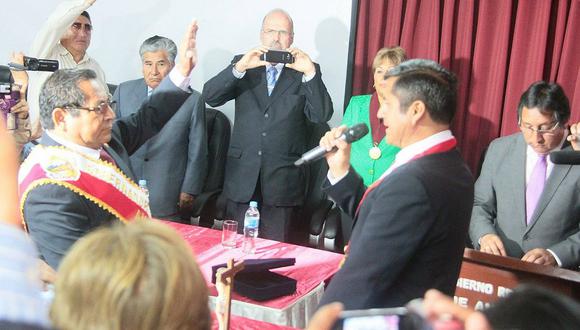 Luis Gamarra juramenta como gobernador regional de Áncash (VIDEO)