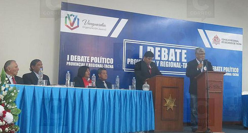 Debate Electoral Candidatos Tacna Edicion Correo 0221