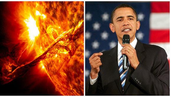 Barack Obama ordena a Estados Unidos prepararse para una gran tormenta solar