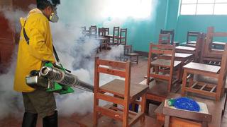 Dengue en Piura: Viernes y sábado fumigarán colegios en Tambogrande