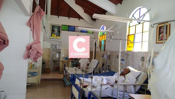 Huánuco: pacientes COVID-19 son atendidos en capilla de hospital EsSalud 
