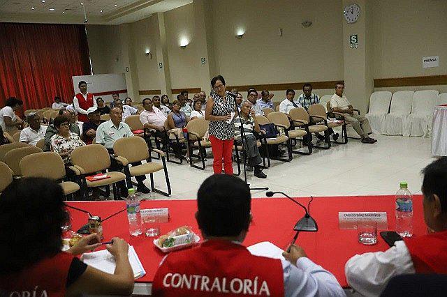 Audiencia pública “La Contraloría te escucha" se realiza en Julcán 