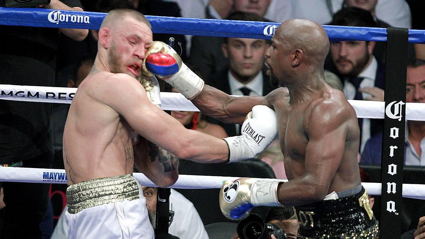 Floyd Mayweather dio paliza a Conor McGregor en 'la pelea del siglo'  (VIDEO)