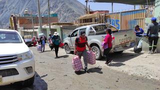 Arequipa: Familias enteras se retiran de Secocha por seguridad (EN VIVO)