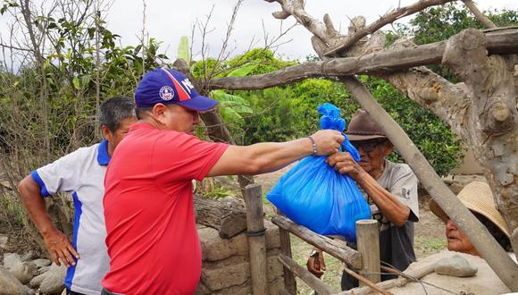 Pobladores de esta zona de la provincia de Virú se vieron afectados y sus viviendas quedaron inundadas.
