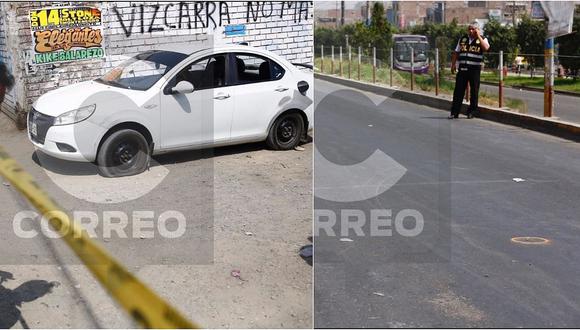 Policía muere tras ser baleado al oponer resistencia a robo en SJL (FOTOS)