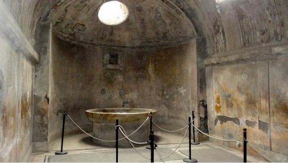 Pompeya: ​Recuperan las termas más antiguas halladas hasta la fecha